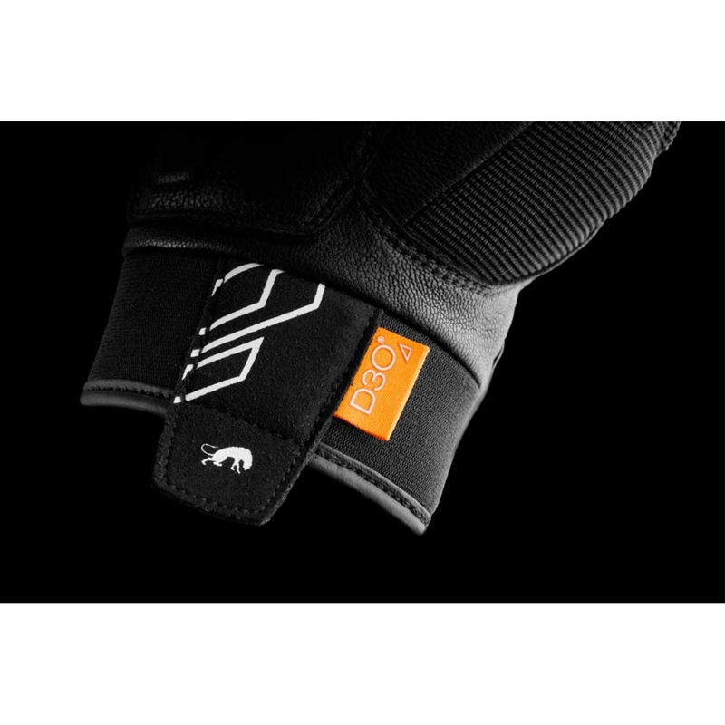 Motorhandschoenen Furygan Jet Neon D3O zwart-wit