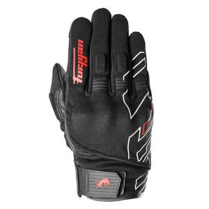 Motorhandschoenen Furygan Jet Neon D3O zwart-wit-rood