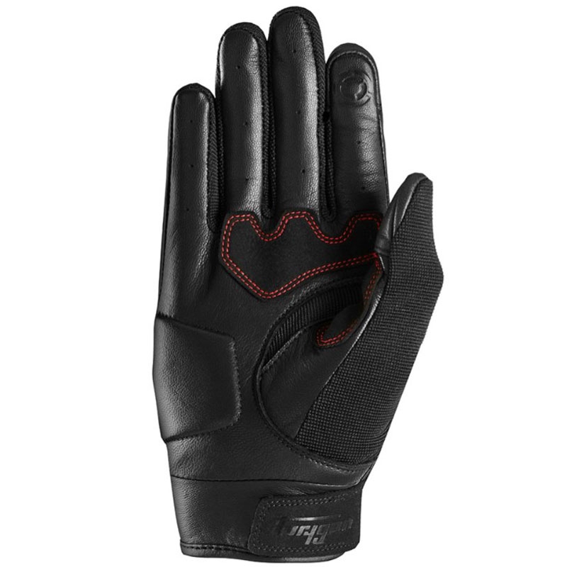 Furygan Shade zwart-rode motorhandschoenen
