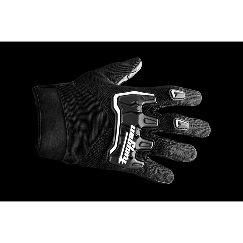 Furygan Shade zwart-witte motorhandschoenen