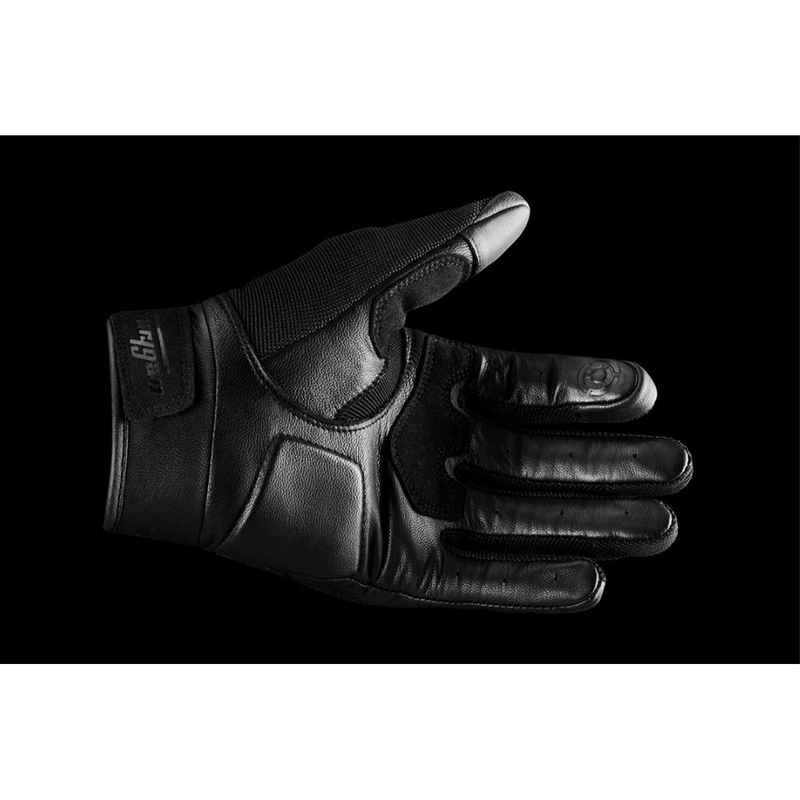 Furygan Shade zwart-witte motorhandschoenen