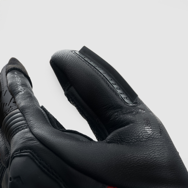 Motorhandschoenen Rebelhorn Viper zwart