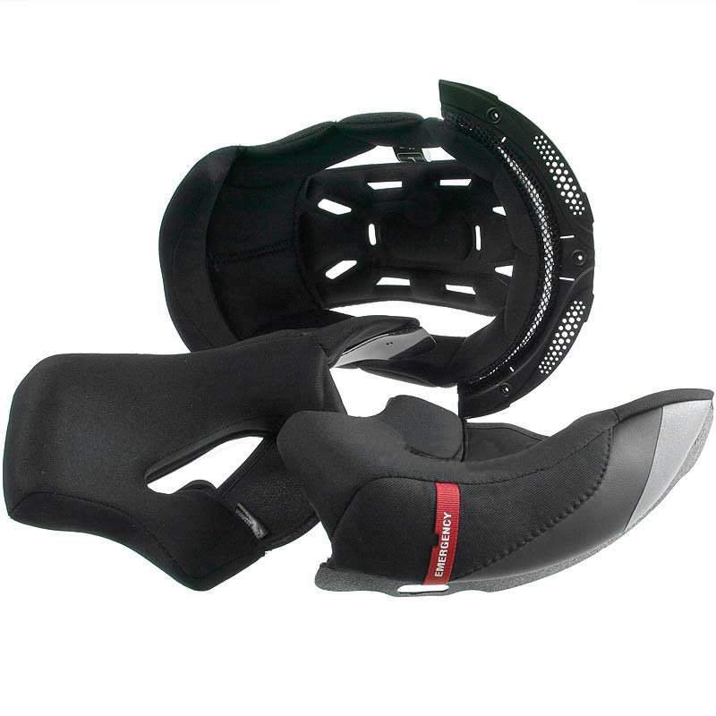 Helmbekleding Scorpion EXO-520/EVO AIR Hook Standaard zwart