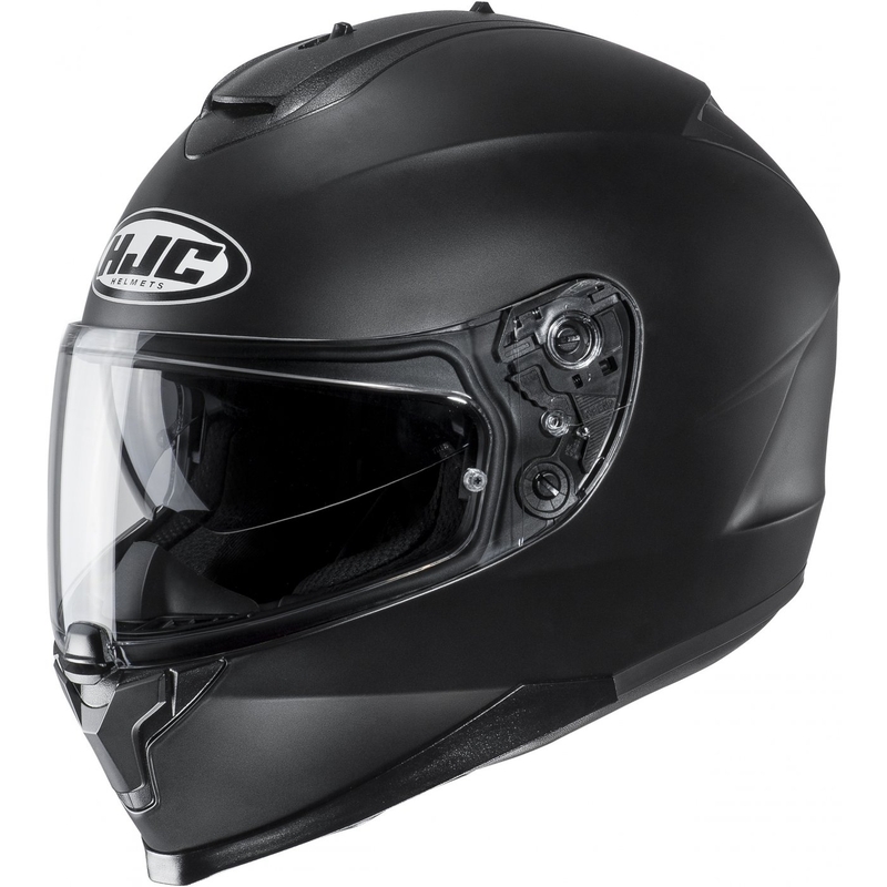 HJC C70N Solid Semi Flat Black integraal motorhelm