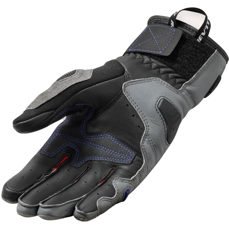 Revit Sand 5 dames motorhandschoenen grijs en rood