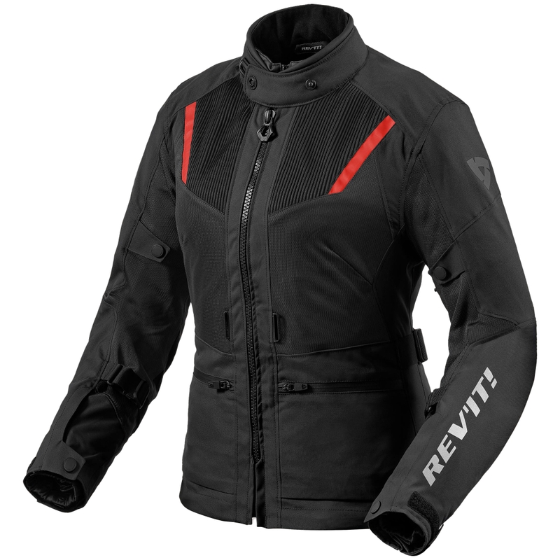 Revit Levante H2O Dames Motorjack Donkergrijs