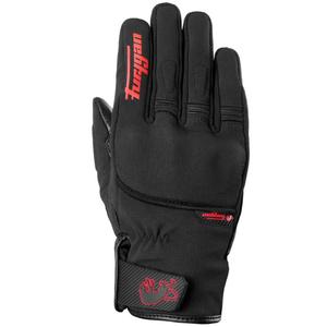 Furygan Jet All Season D3O® Evo Zwart en Rood Motorhandschoenen