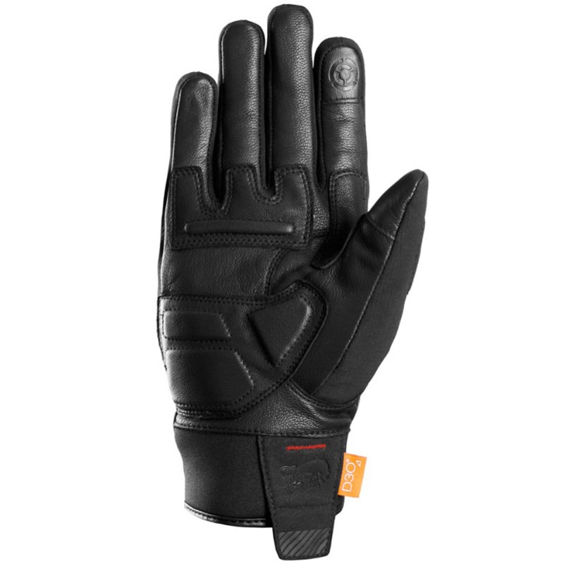 Furygan Jet All Season D3O® Evo Zwart en Rood Motorhandschoenen