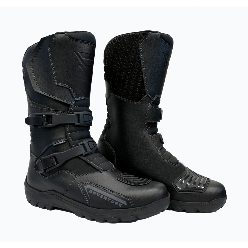 Street Racer Adventure WP Zwart Motorlaarzen