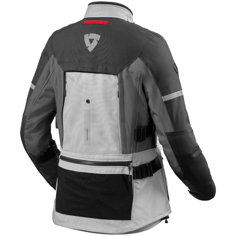 Revit Sand 5 H2O dames motorjack zilver-antraciet