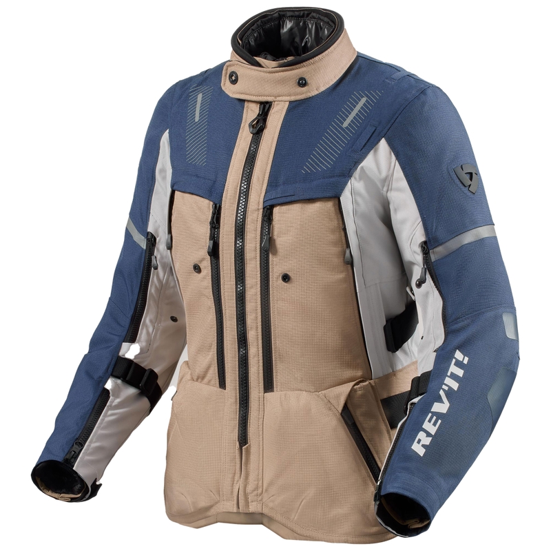 Revit Sand 5 H2O dames motorjack zandblauw