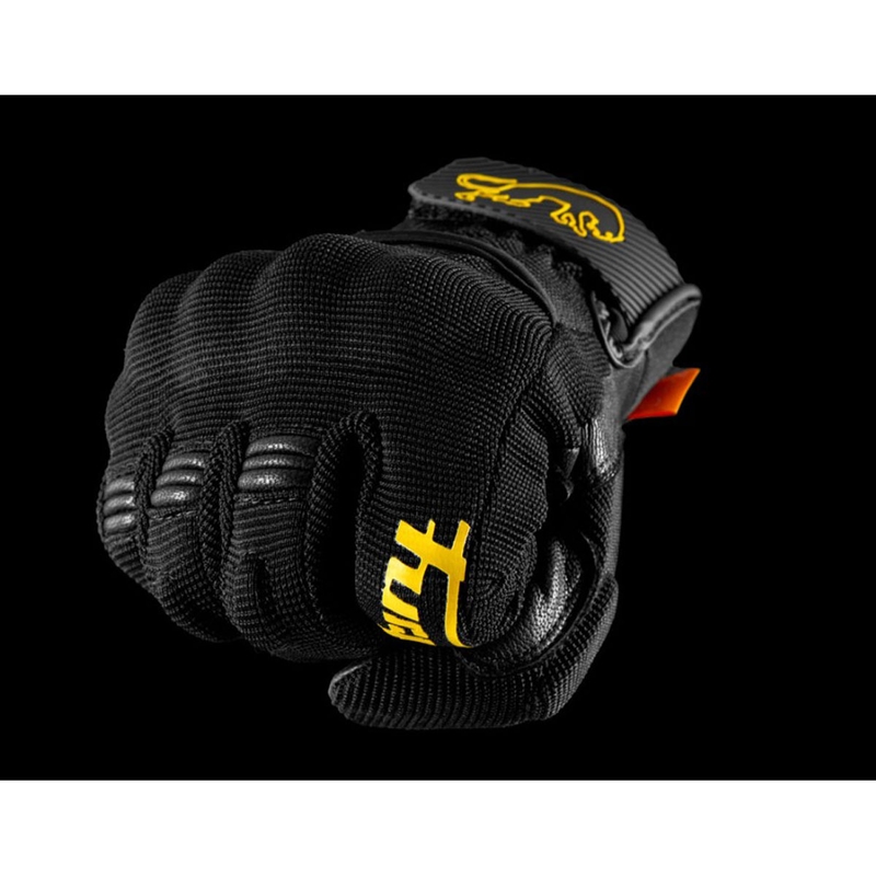 Furygan Jet Lady D3O® Evo zwart-gouden motorhandschoenen voor dames
