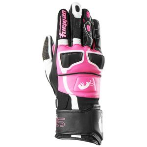 Dames Furygan Styg 15 Lady zwart met roze motorhandschoenen