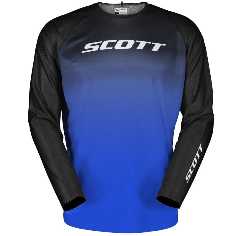 Motorcross Trui SCOTT EVO Swap zwart-blauw uitverkoop