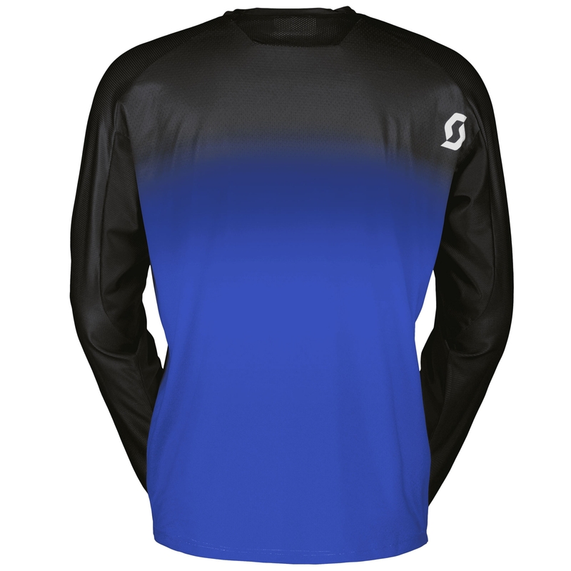 Motorcross Trui SCOTT EVO Swap zwart-blauw uitverkoop