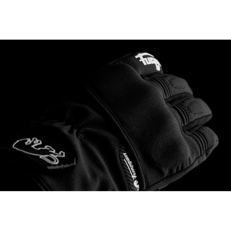Dames Furygan Jet Lady All Season D3O® Evo zwart-wit motorhandschoenen