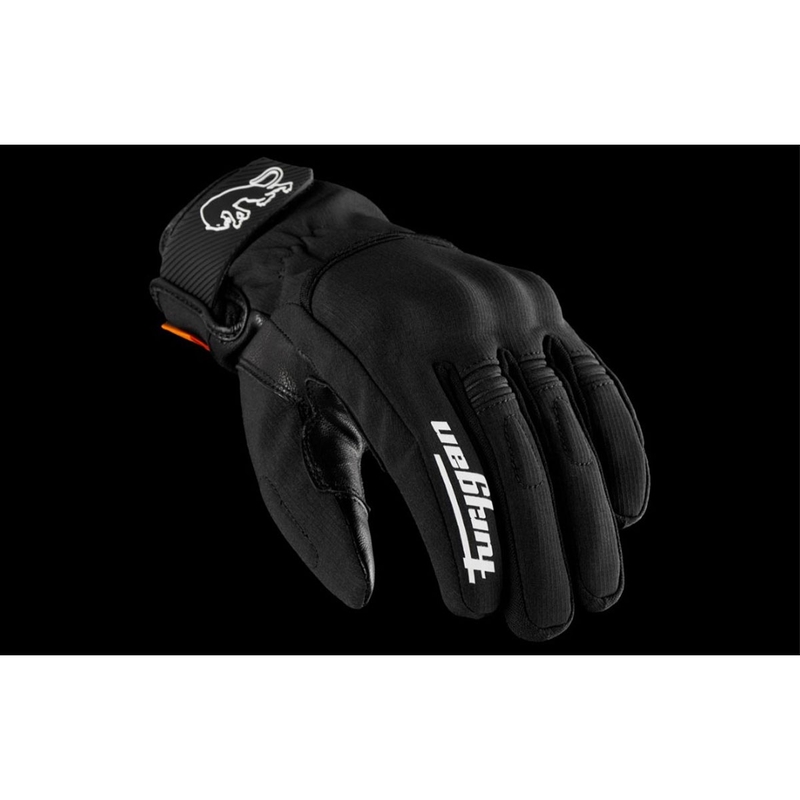 Dames Furygan Jet Lady All Season D3O® Evo zwart-wit motorhandschoenen