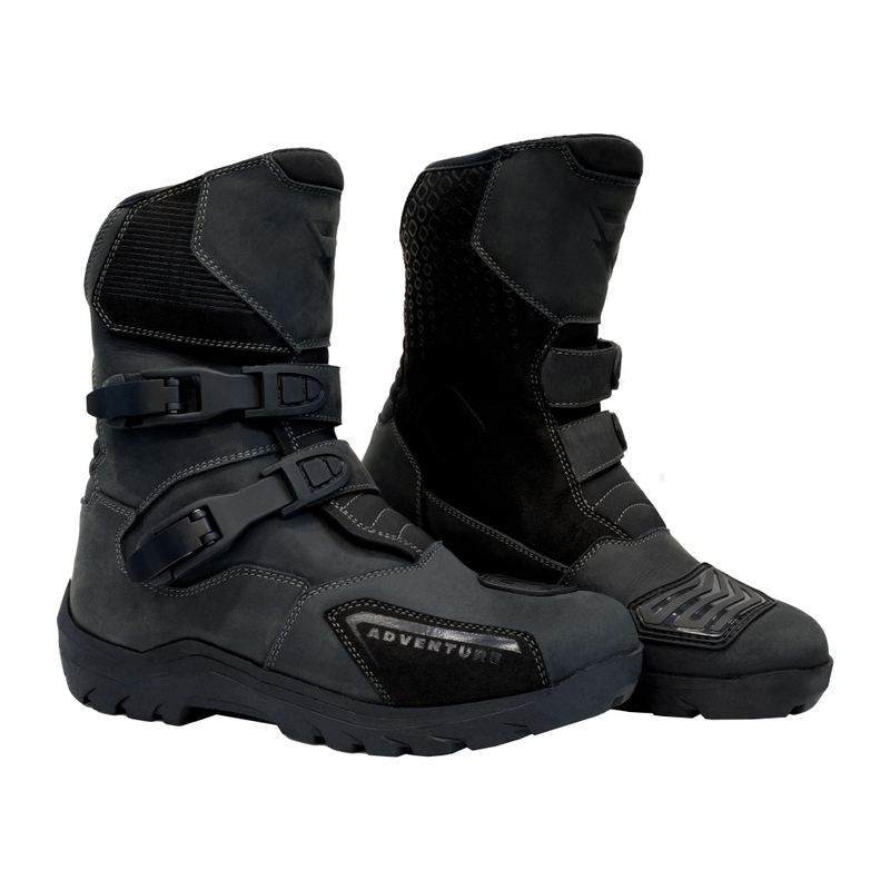 Motorlaarzen Street Racer Adventure Low WP zwart - Grade II - II. kwaliteit