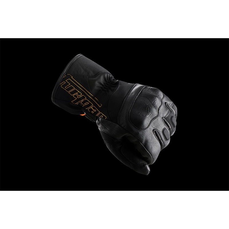 Furygan Oslo D3O® PrimaLoft® Lady zwart-gouden motorhandschoenen voor dames