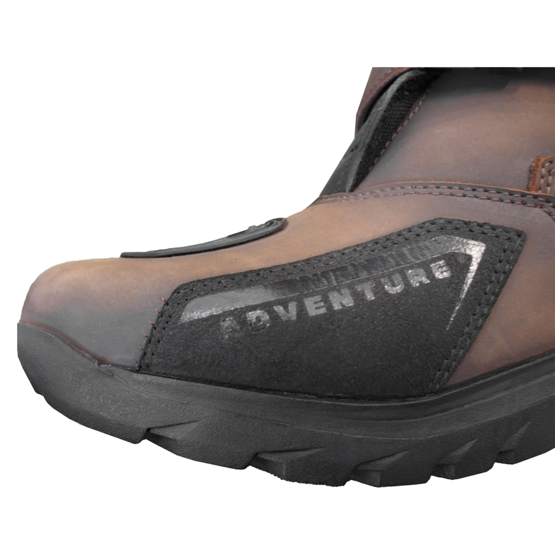 Motorlaarzen Street Racer Adventure Low WP bruin - Grade II