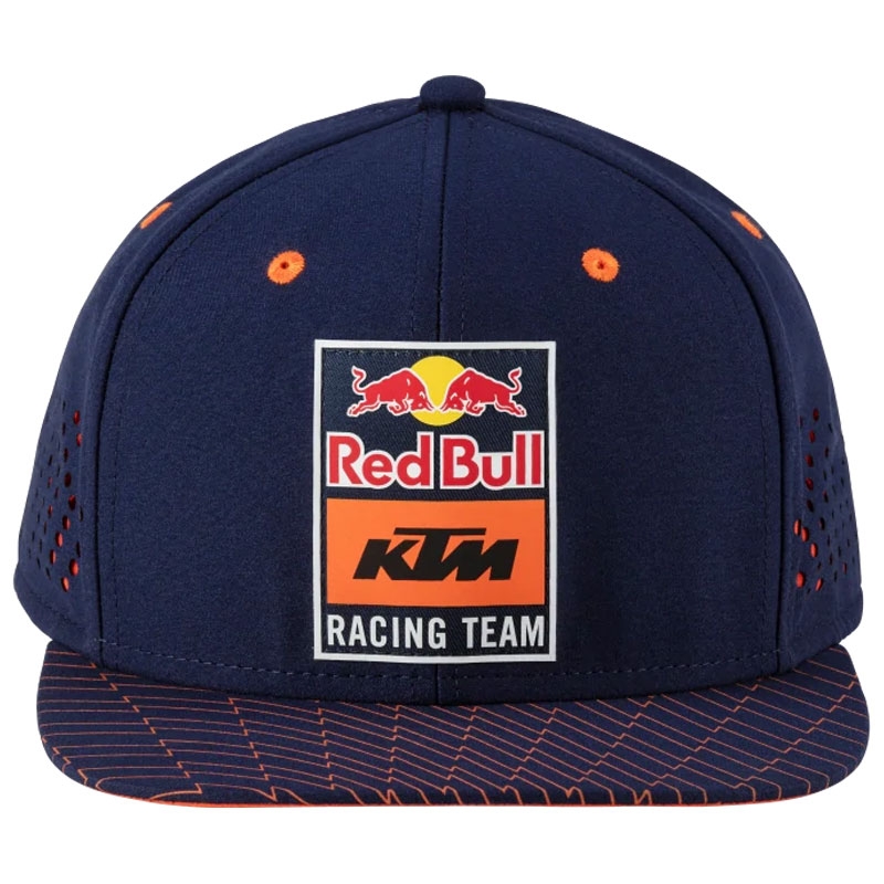 KTM Red Bull Racing Rooster Flat cap blauw-oranje
