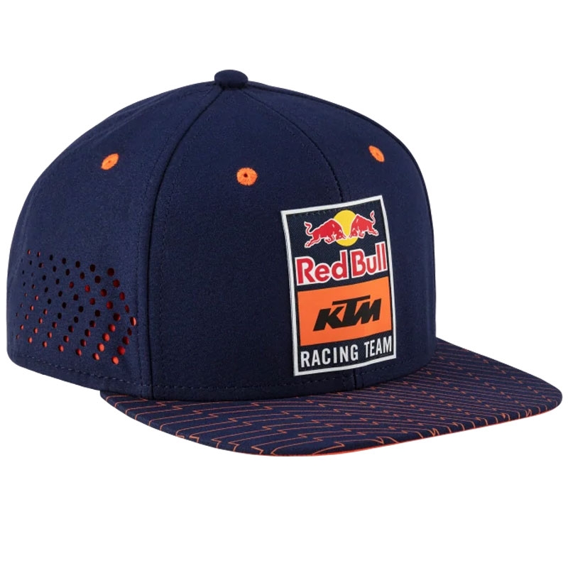 KTM Red Bull Racing Rooster Flat cap blauw-oranje