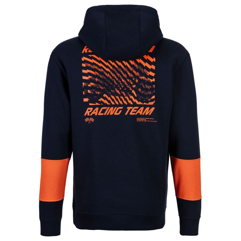 Hoodie KTM Red Bull Racing Raster donkerblauw