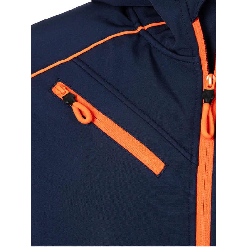 Softshell jas KTM Red Bull Racing Grid blauw-oranje