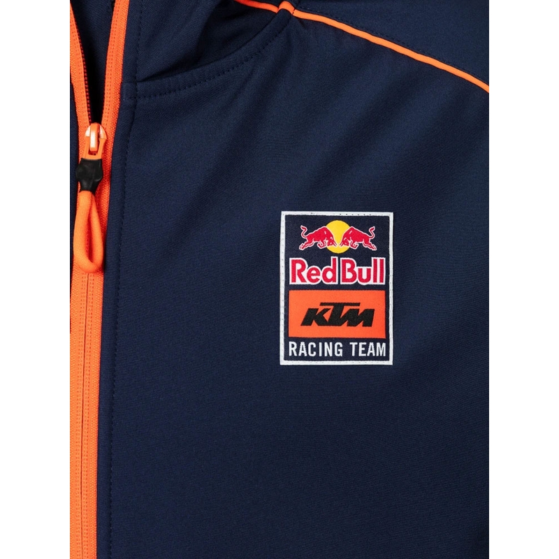 Softshell jas KTM Red Bull Racing Grid blauw-oranje