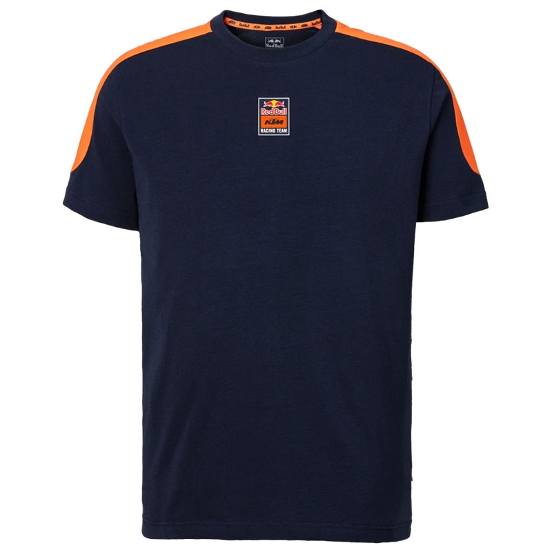 T-shirt KTM Red Bull Racing Raster blauw-oranje
