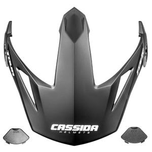 Cassida Tour helmvizier compatibel met verwarmd plexi matzwart