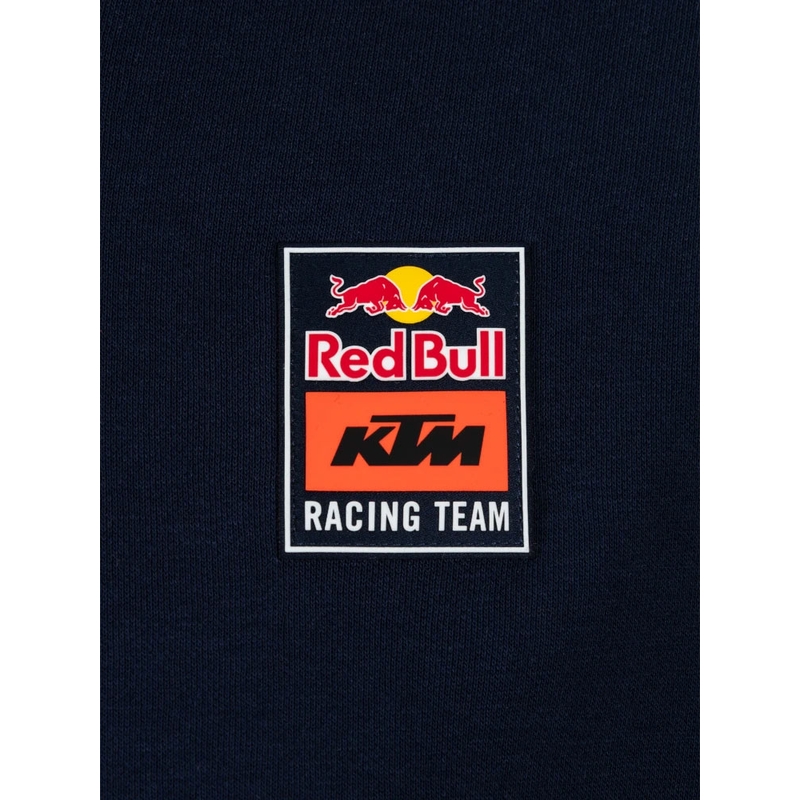 Hoodie KTM Red Bull Racing Raster Ritssluiting donkerblauw
