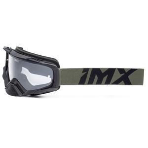 Motorcrossbril iMX Dust zwart-brons met helder plexi