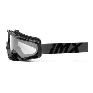 Motorcrossbril iMX Dust Graphic grijs-zwart met heldere plexi