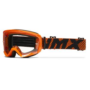 Motorcrossbril iMX Endurance Flip oranje met helder plexi