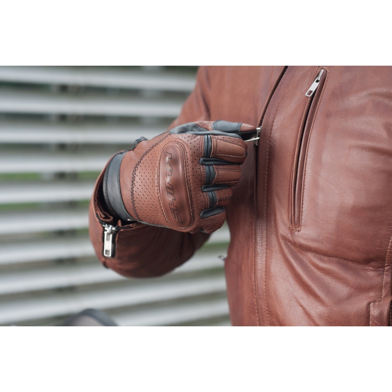 Shima Caliber bruine handschoenen