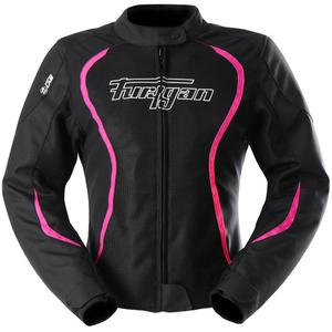 Dames Furygan Odessa Vented 3-in-1 zwart, wit en roze motorjack