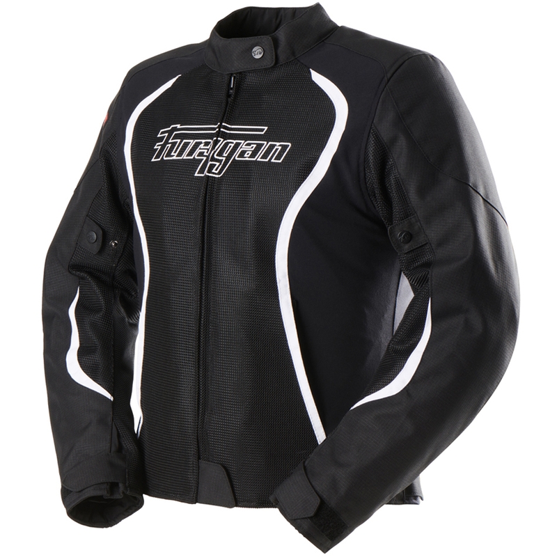 Furygan Odessa 3-in-1 zwart-wit motorjack voor dames