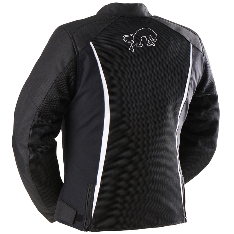 Furygan Odessa 3-in-1 zwart-wit motorjack voor dames