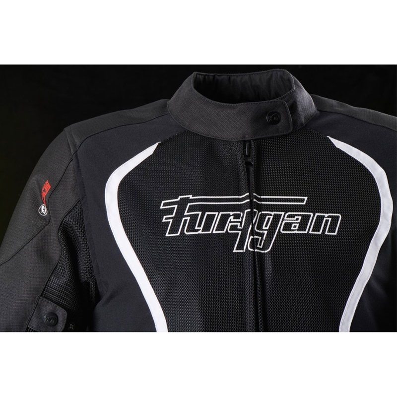 Furygan Odessa 3-in-1 zwart-wit motorjack voor dames