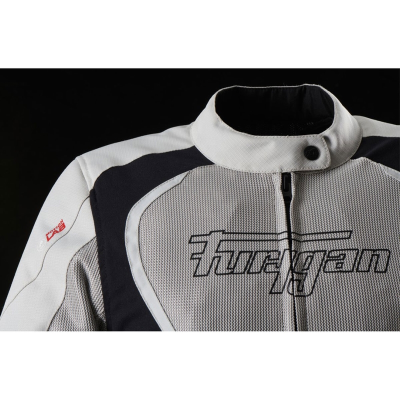 Dames Furygan Odessa 3-in-1 motorjack met rits Beige-Zwart