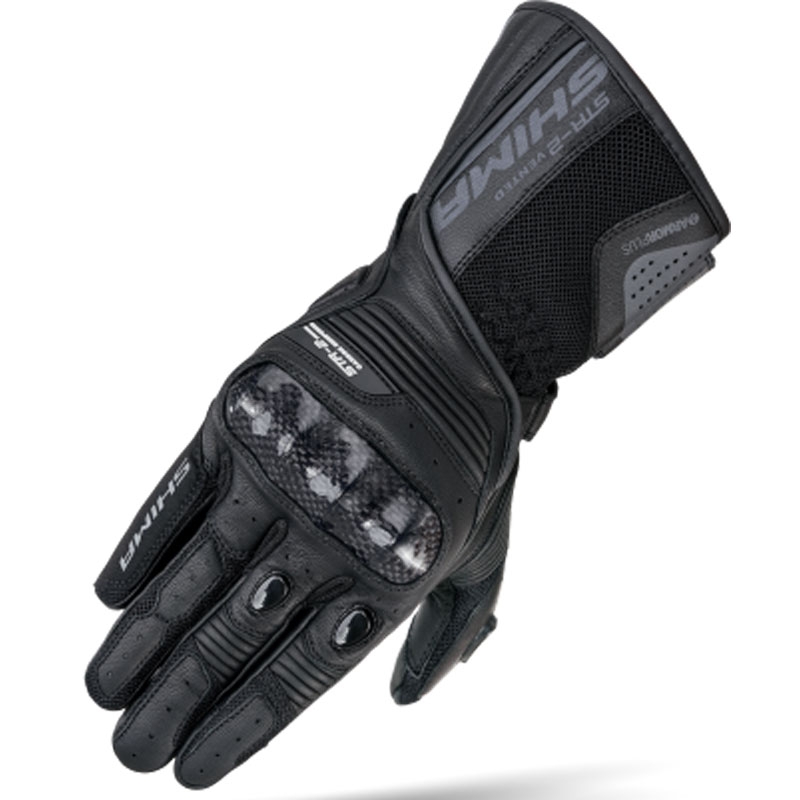 Motorhandschoenen Shima STR-2 Vent zwart