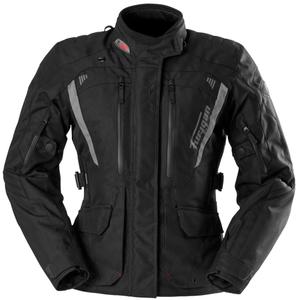 Dames Furygan Apalaches Lady Evo zwart-grijs motorjack
