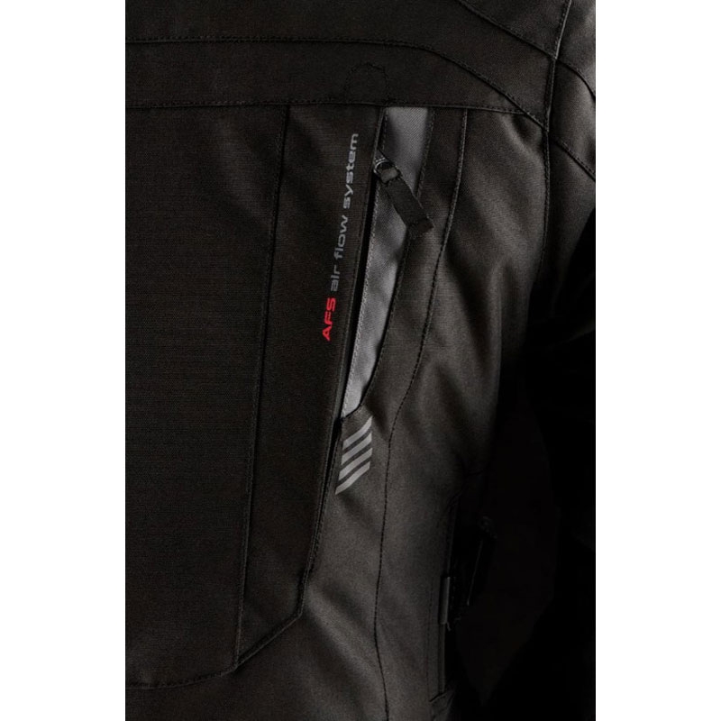 Dames Furygan Apalaches Lady Evo zwart-grijs motorjack