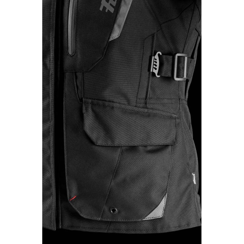 Dames Furygan Apalaches Lady Evo zwart-grijs motorjack