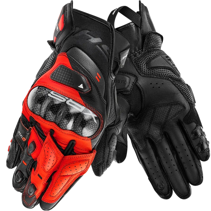 Shima XRS-3 motorhandschoenen rood