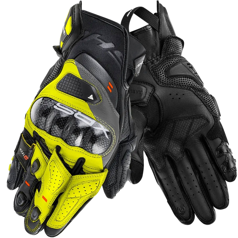 Shima XRS-3 motorhandschoenen fluo geel