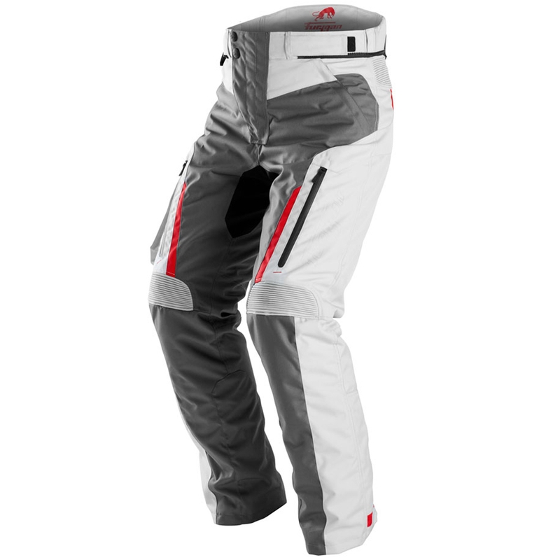 Furygan Killington grijs-beige-rode motorbroek