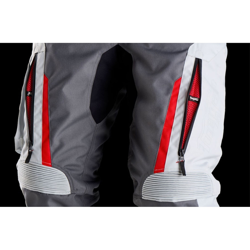 Furygan Killington grijs-beige-rode motorbroek