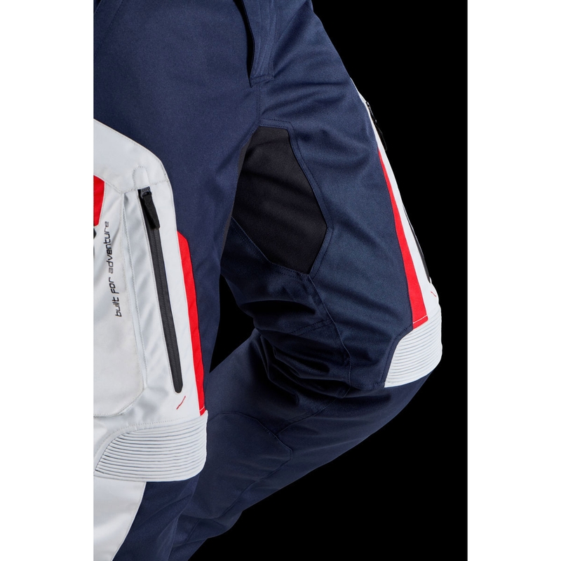 Damesfietsbroek Furygan Killington Lady Blauw-Beige-Rood